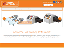Tablet Screenshot of pharmaginst.com